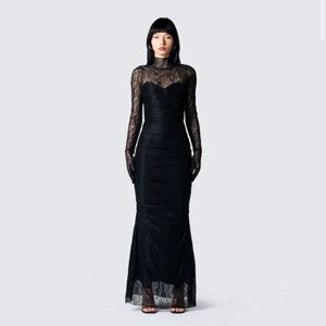 Finesse Shia Black Lace Dress